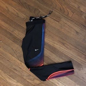 Rainbow! Nike power speed running tights